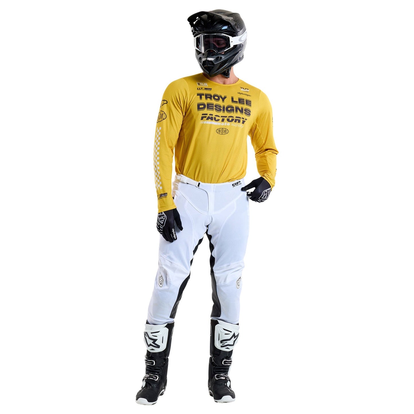 TLD GP Pro Air Jersey Factory Gold