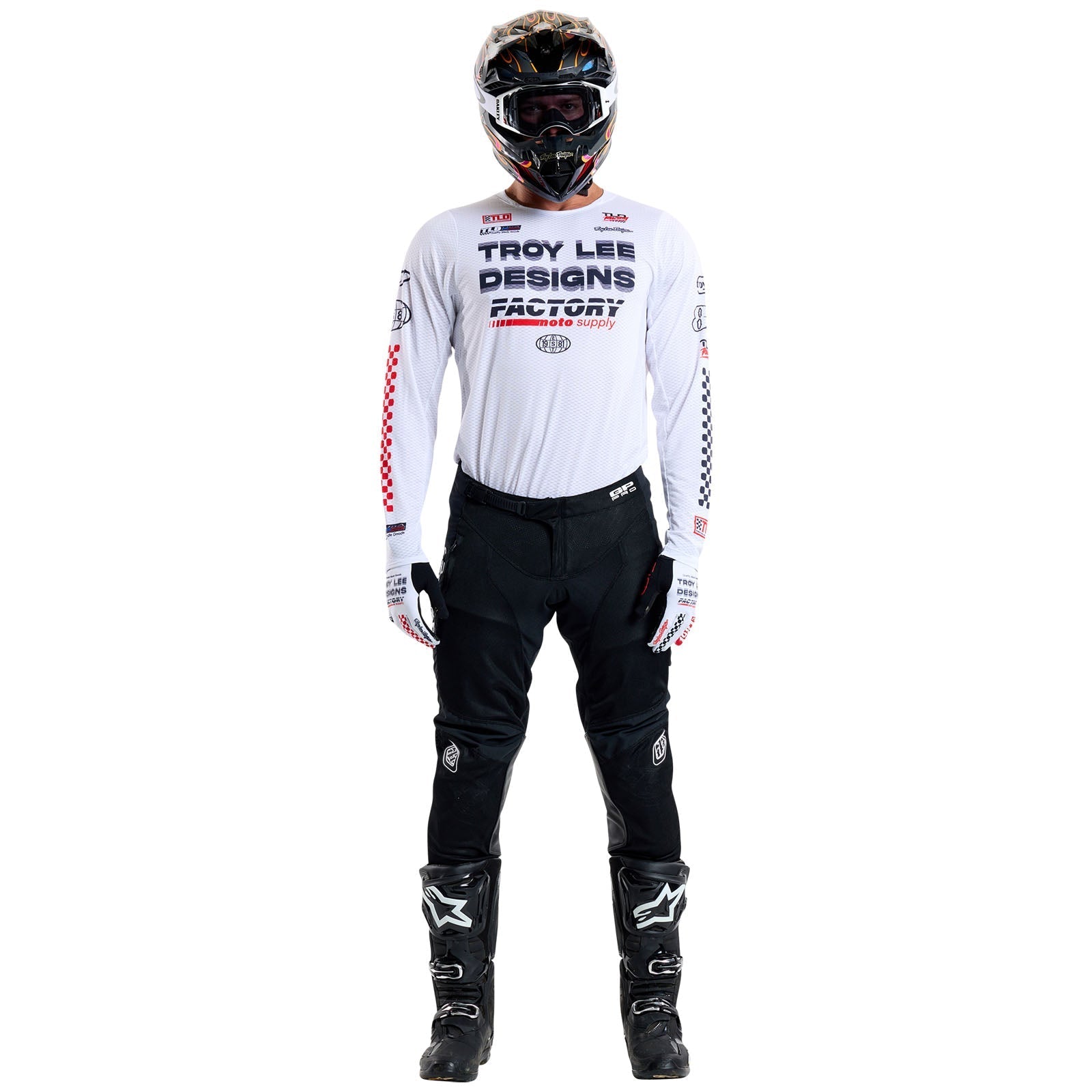 TLD GP Pro Air Jersey Factory White