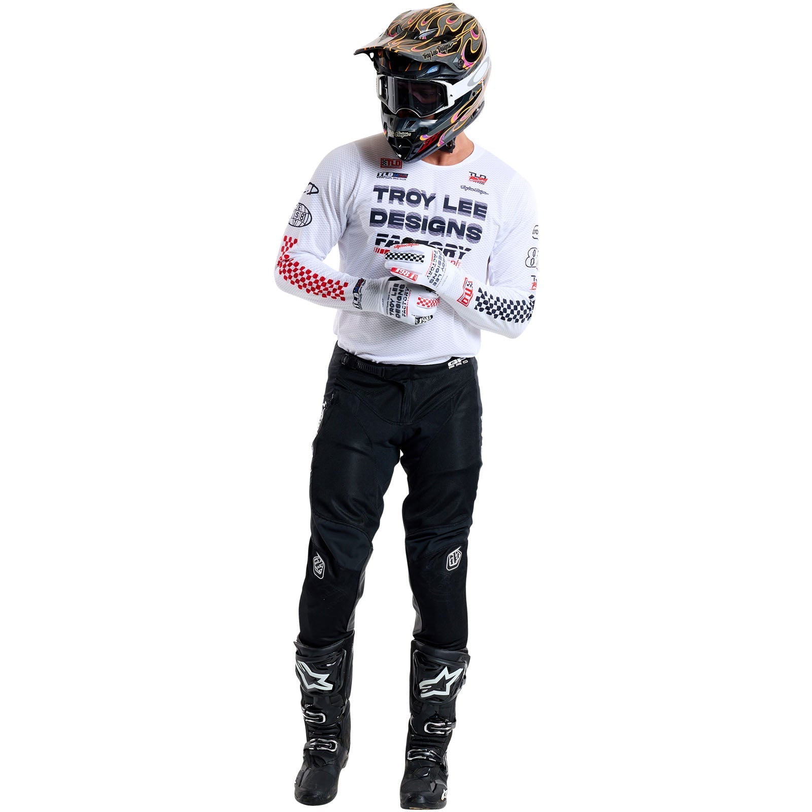 TLD GP Pro Air Jersey Factory White