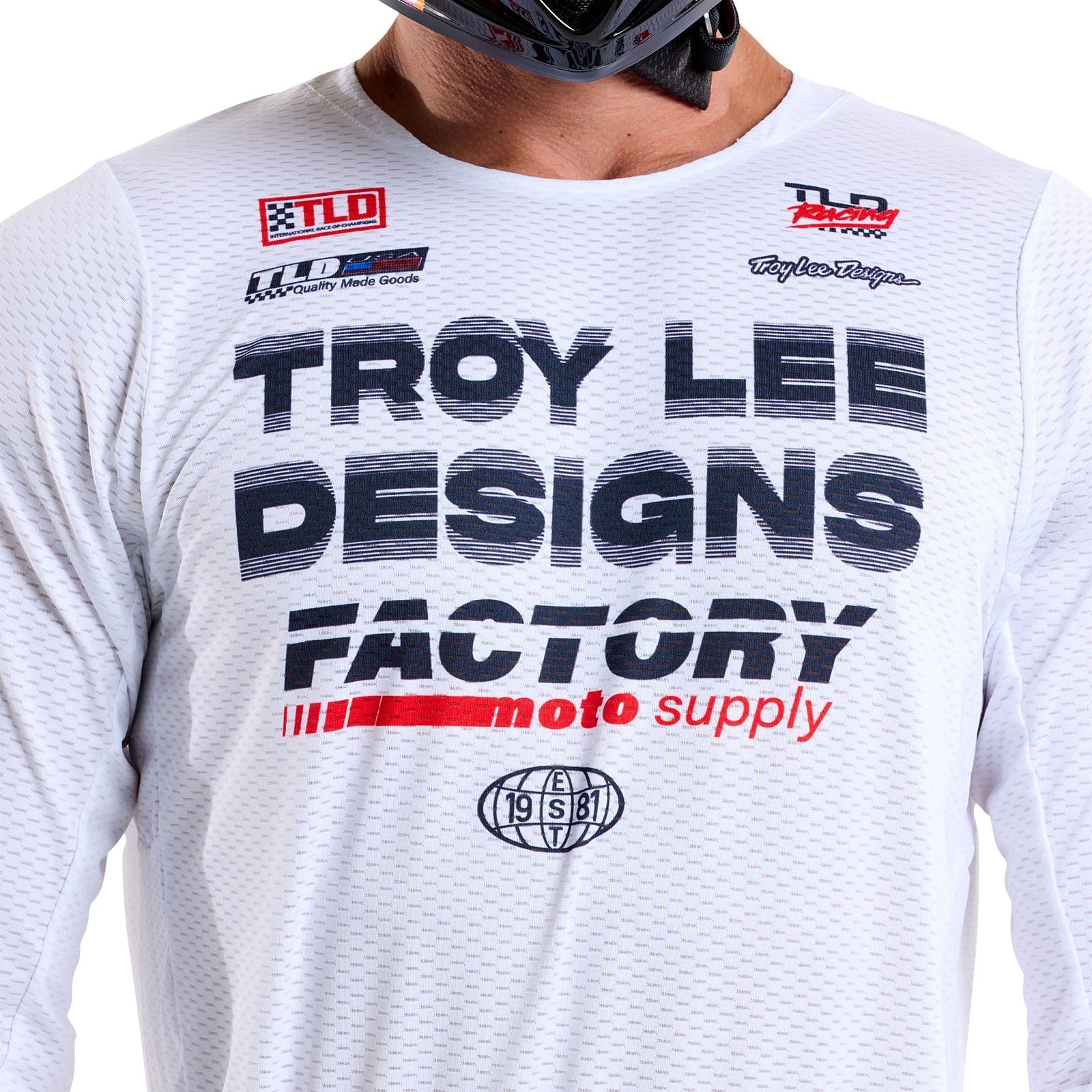 TLD GP Pro Air Jersey Factory White
