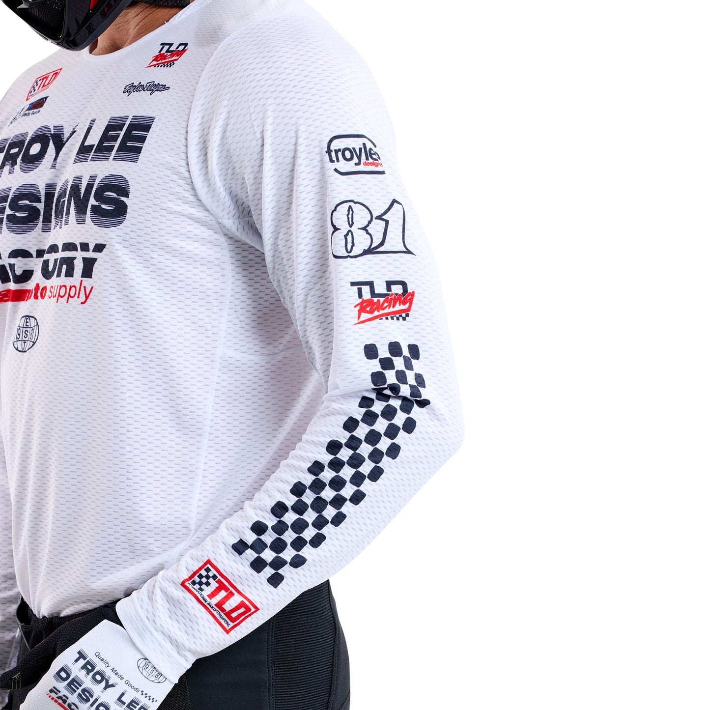 TLD GP Pro Air Jersey Factory White