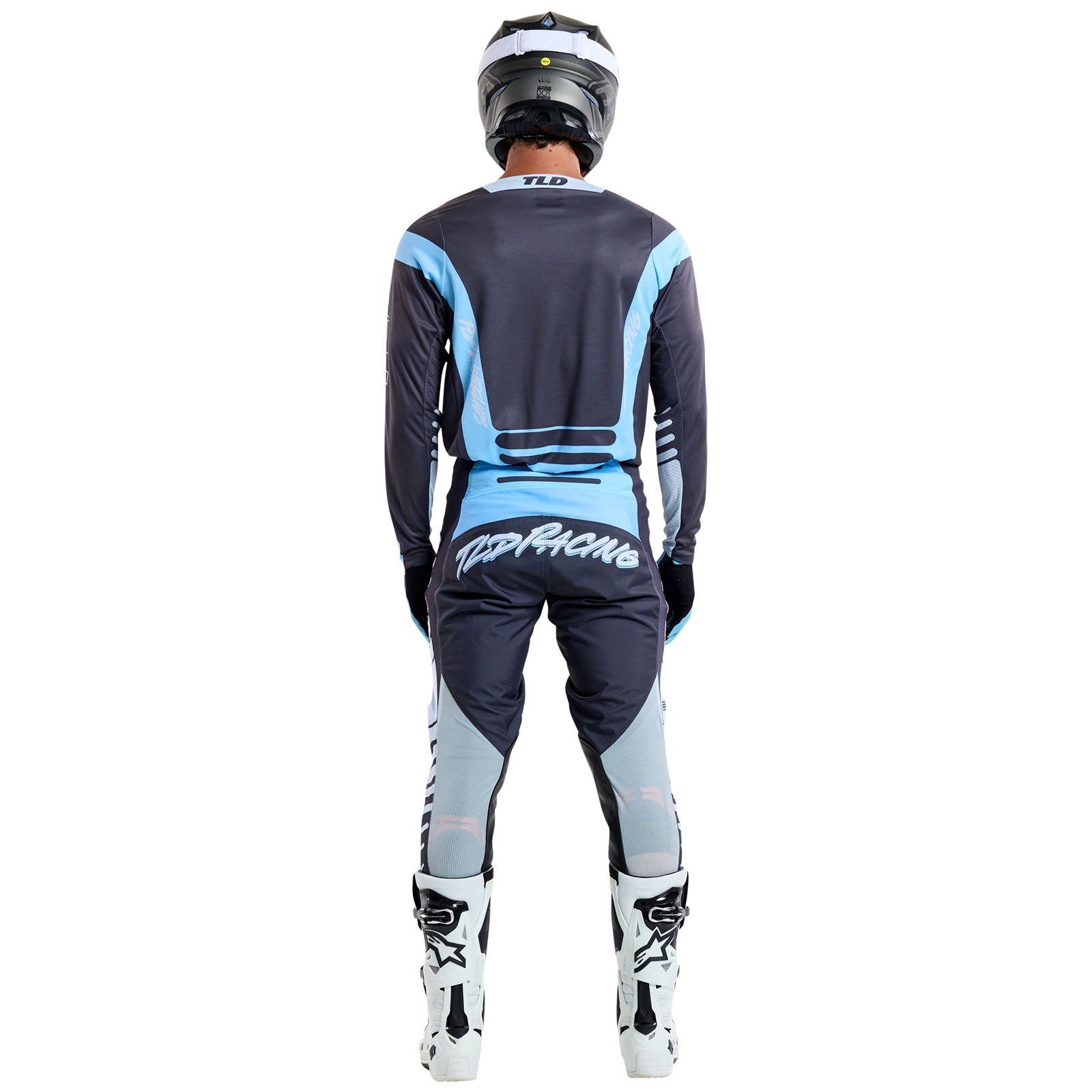 TLD GP Pro Jersey Fifty-50 Charcoal / Smoke