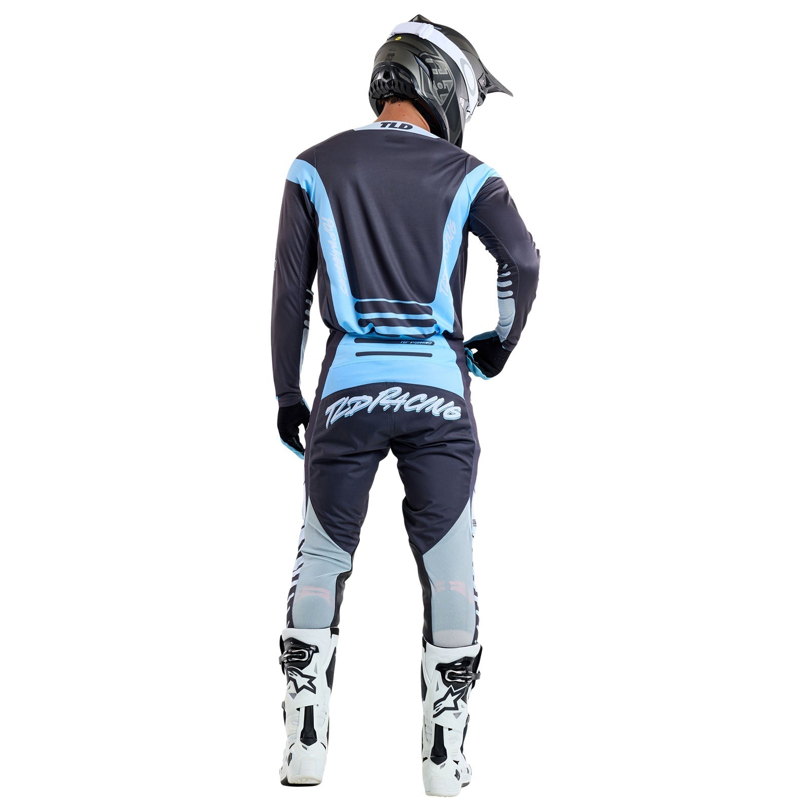 TLD GP Pro Jersey Fifty-50 Charcoal / Smoke