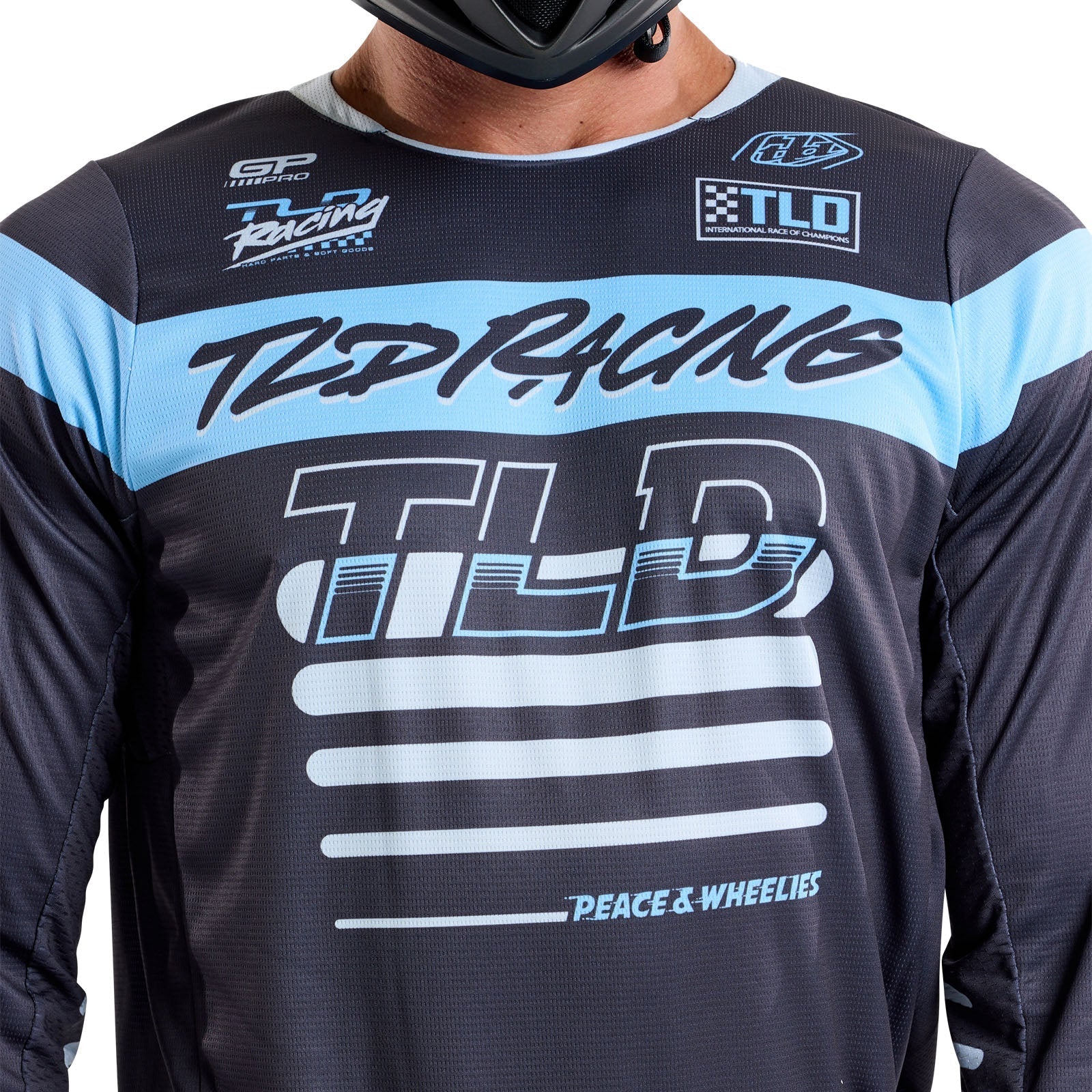 TLD GP Pro Jersey Fifty-50 Charcoal / Smoke