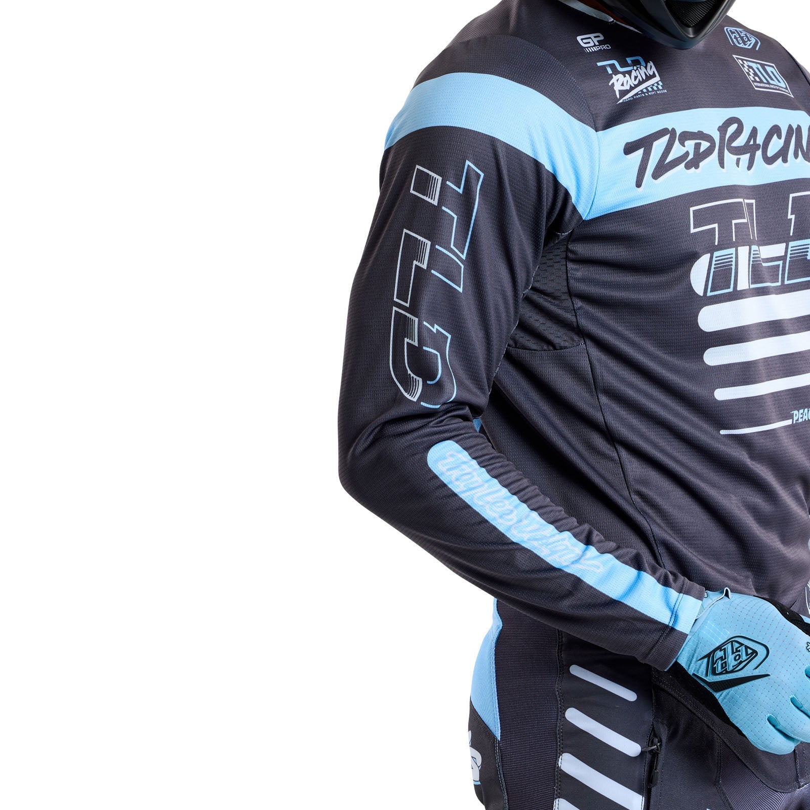 TLD GP Pro Jersey Fifty-50 Charcoal / Smoke