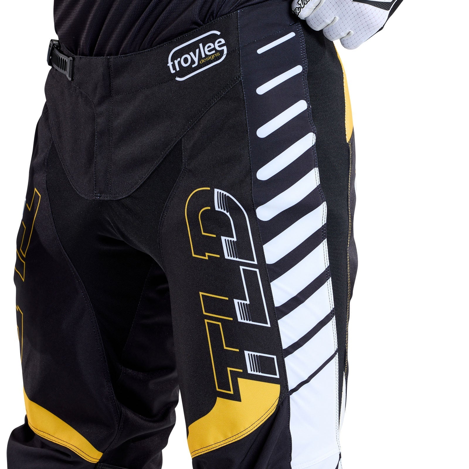 TLD GP Pro Pant Fifty-50 Black / Gold