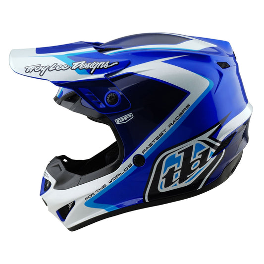 TLD GP Helmet Shutter Blue