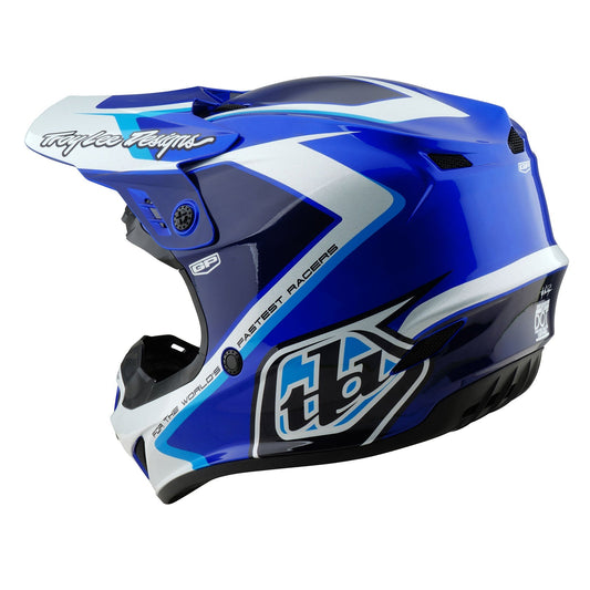 TLD GP Helmet Shutter Blue