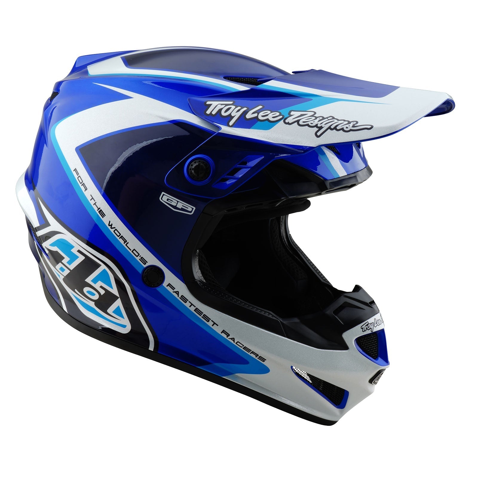 TLD GP Helmet Shutter Blue