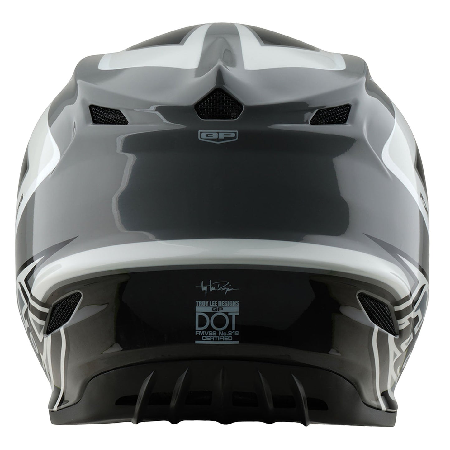 TLD GP Helmet Shutter Gray
