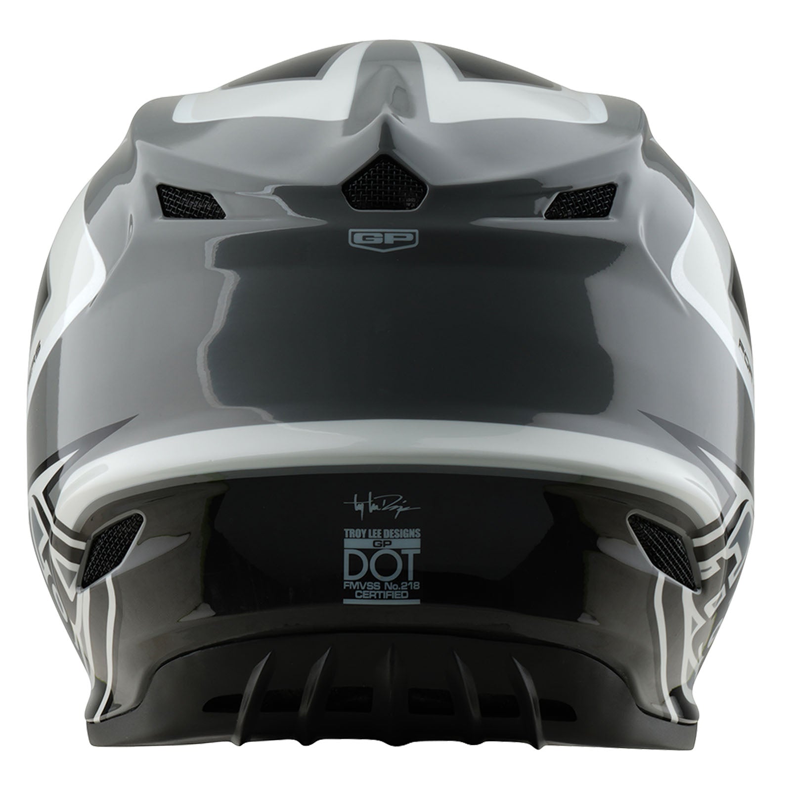 TLD GP Helmet Shutter Gray