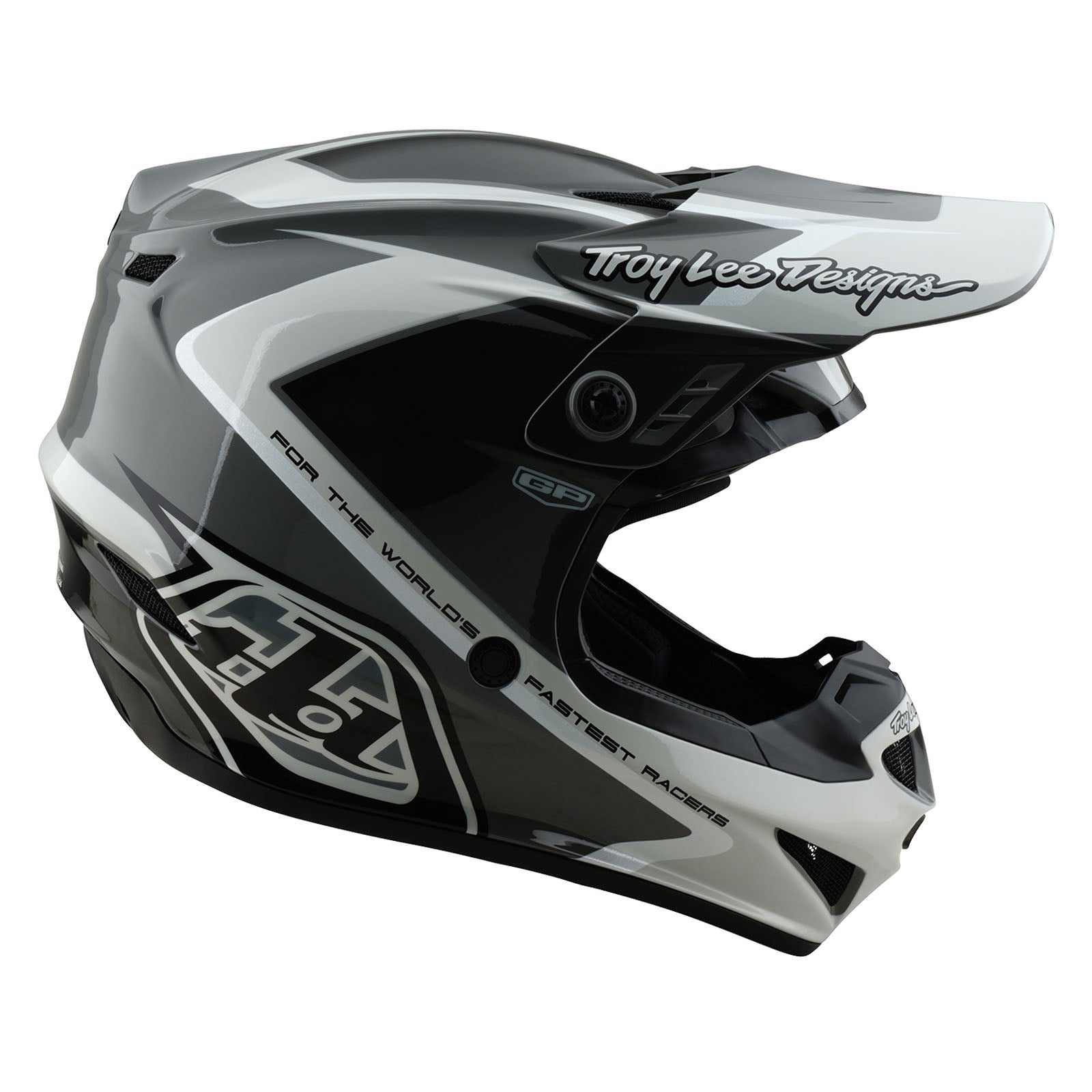 TLD GP Helmet Shutter Gray