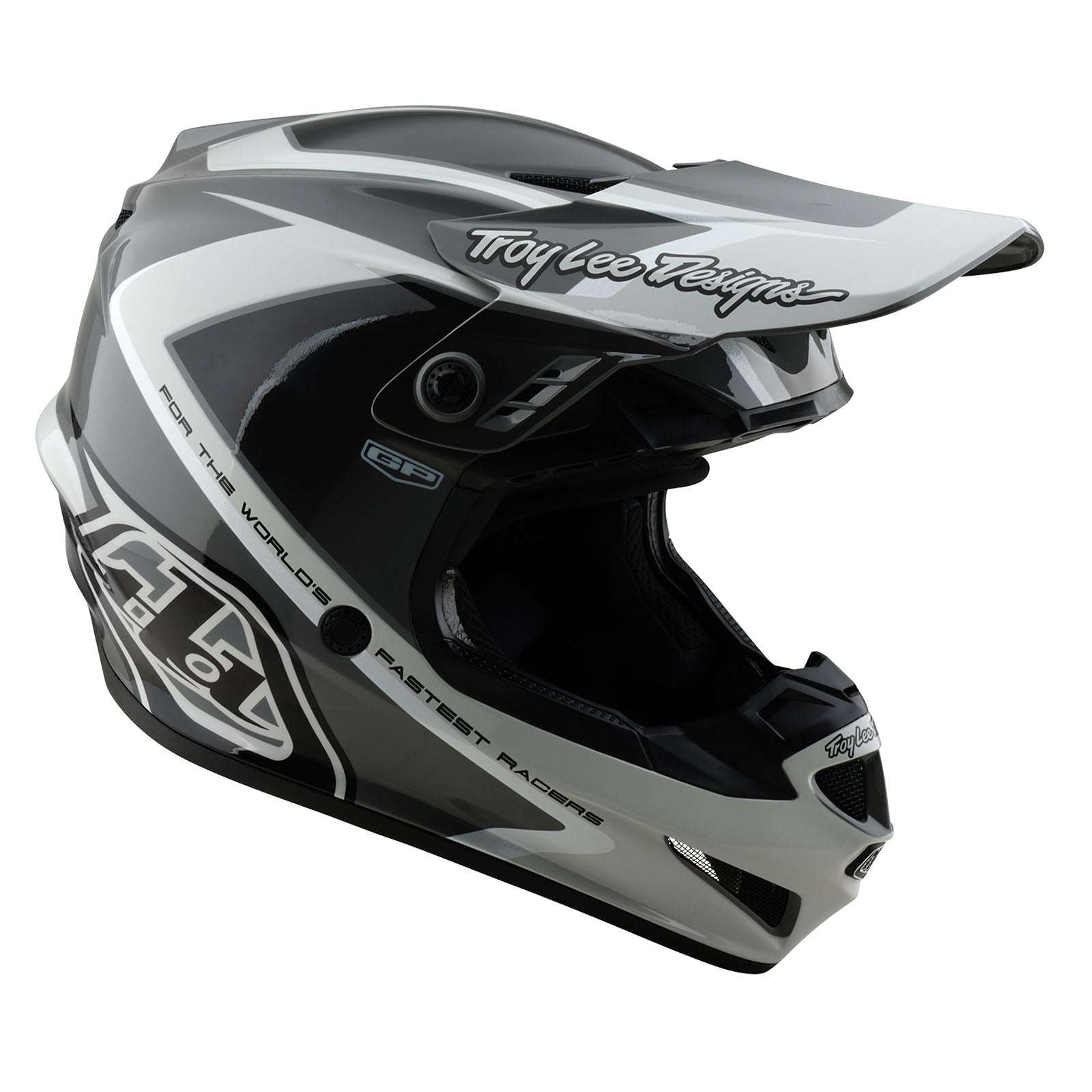 TLD GP Helmet Shutter Gray