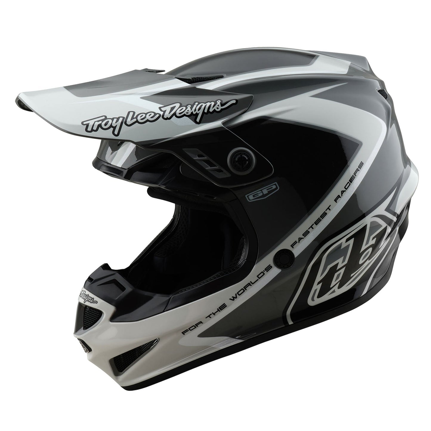 TLD GP Helmet Shutter Gray