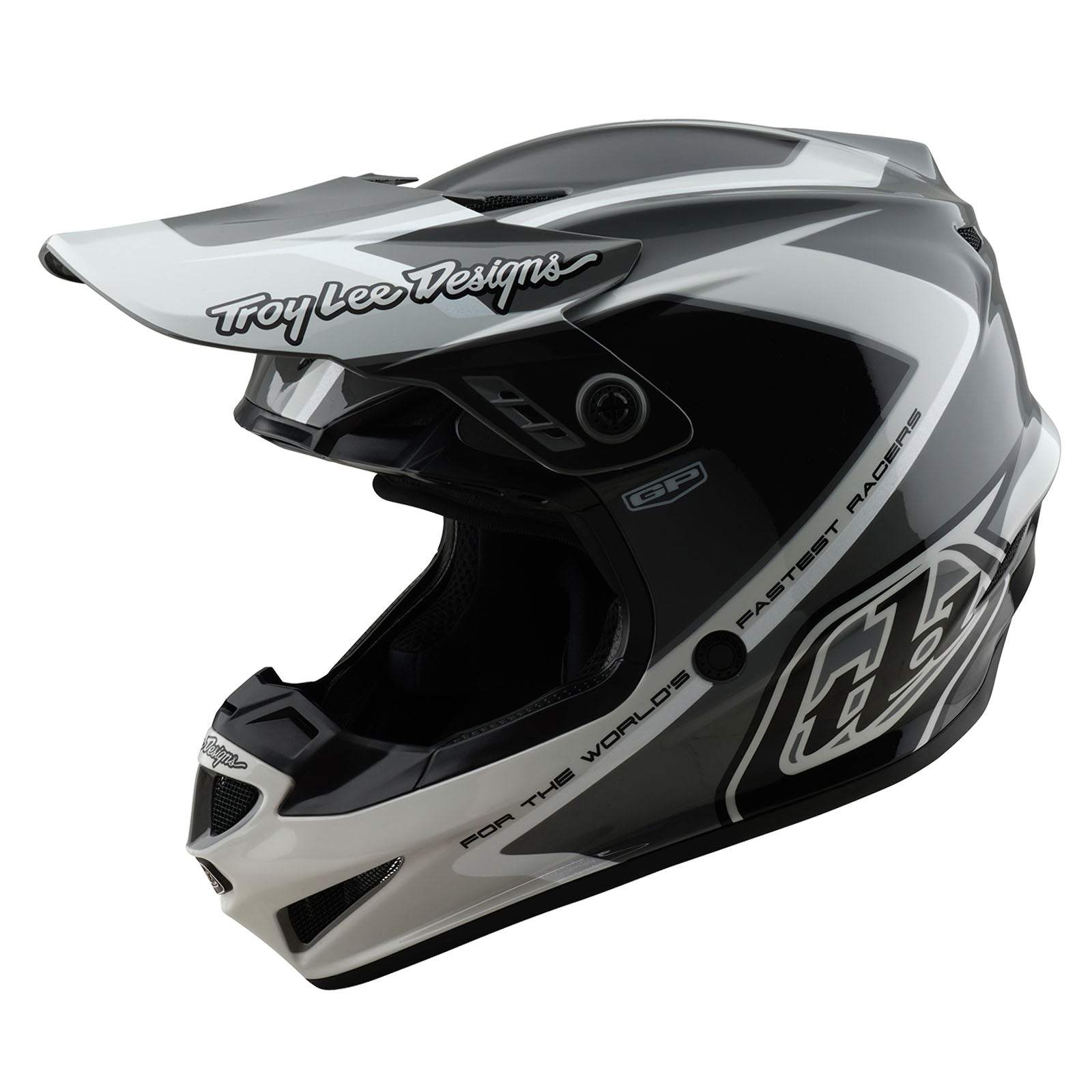 TLD GP Helmet Shutter Gray