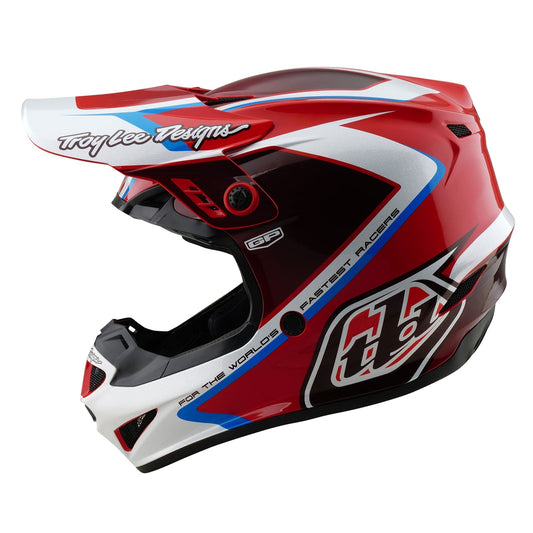TLD GP Helmet Shutter Red