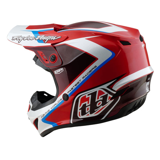 TLD GP Helmet Shutter Red
