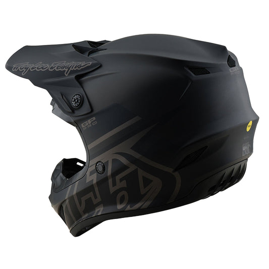 TLD GP Pro Helmet Mono Black