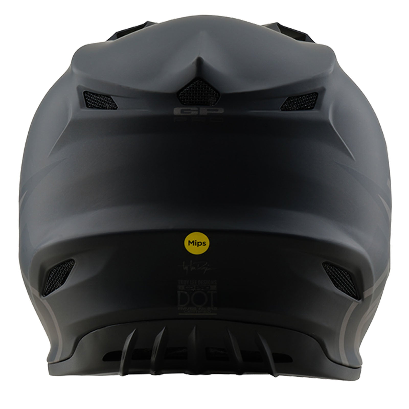 TLD GP Pro Helmet Mono Black