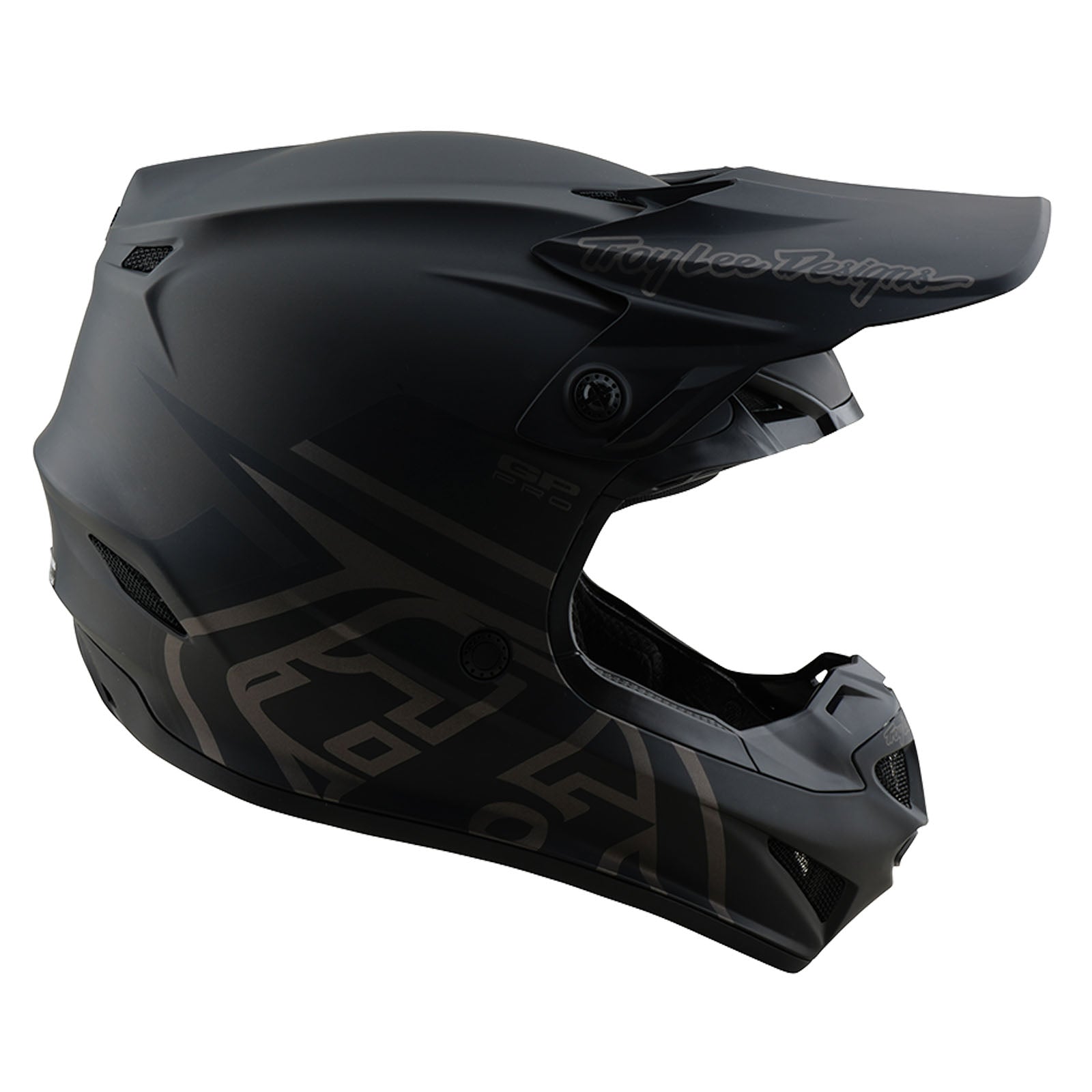 TLD GP Pro Helmet Mono Black