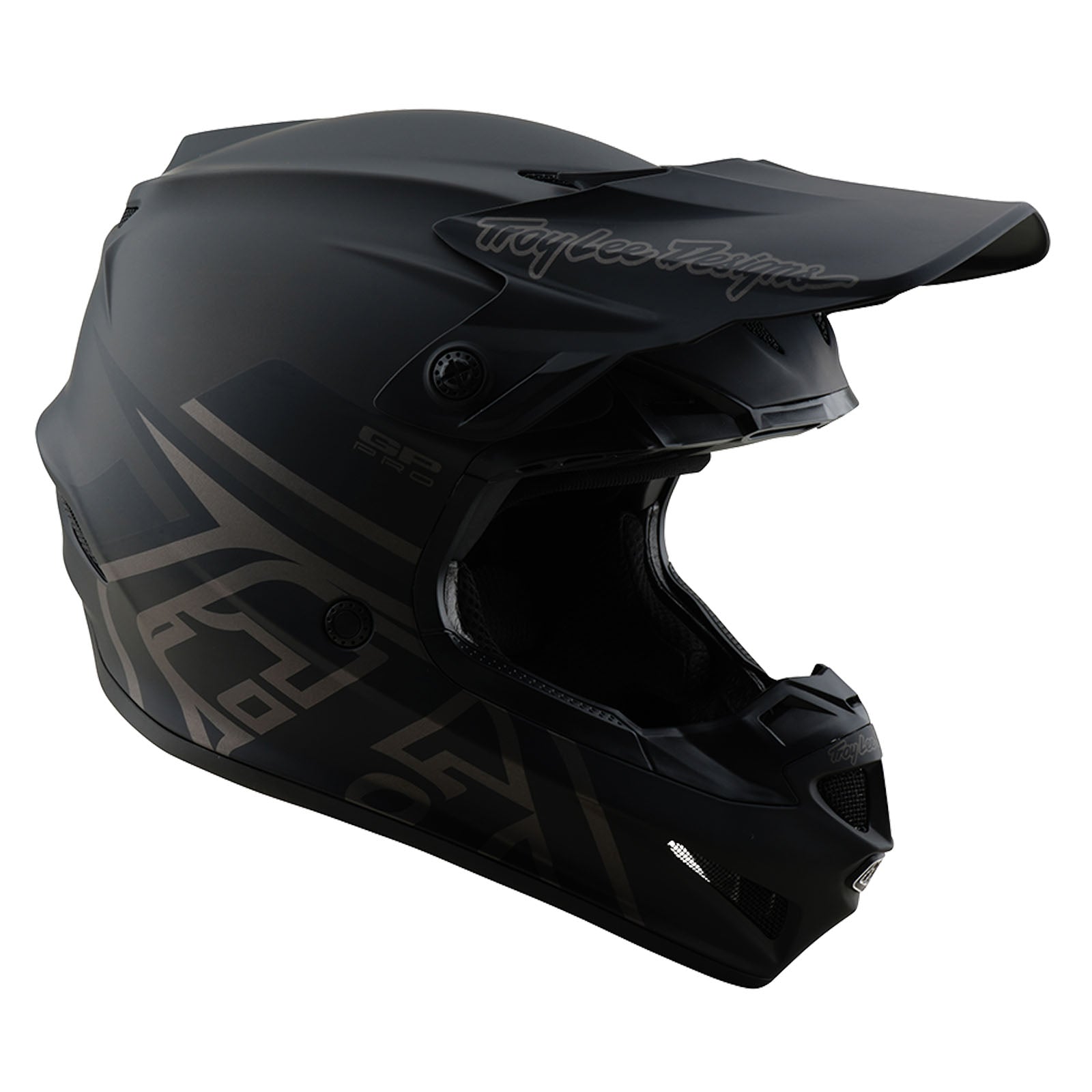 TLD GP Pro Helmet Mono Black