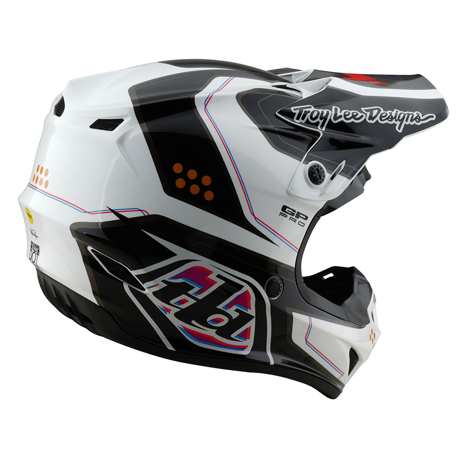 TLD GP Pro Helmet Trooper White