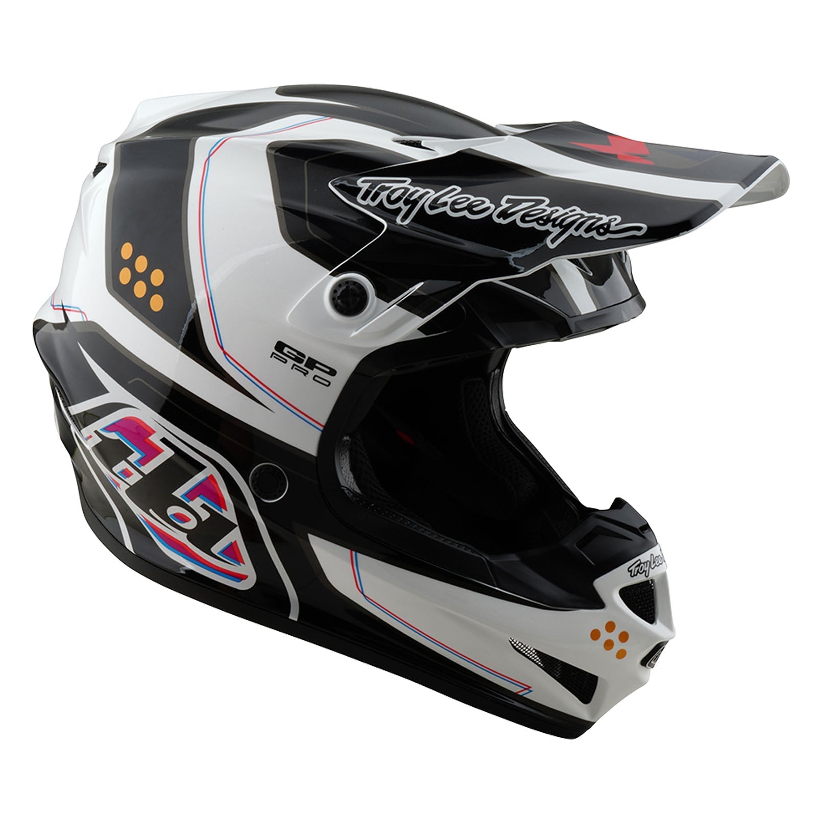 TLD GP Pro Helmet Trooper White