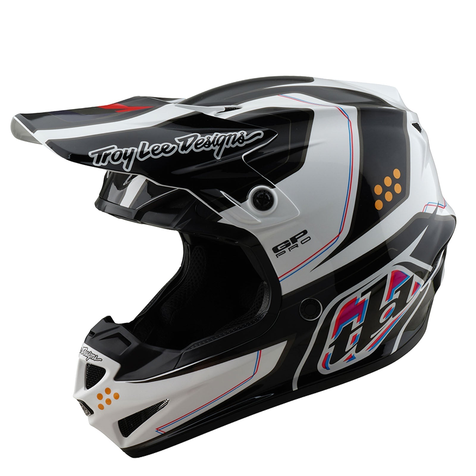TLD GP Pro Helmet Trooper White