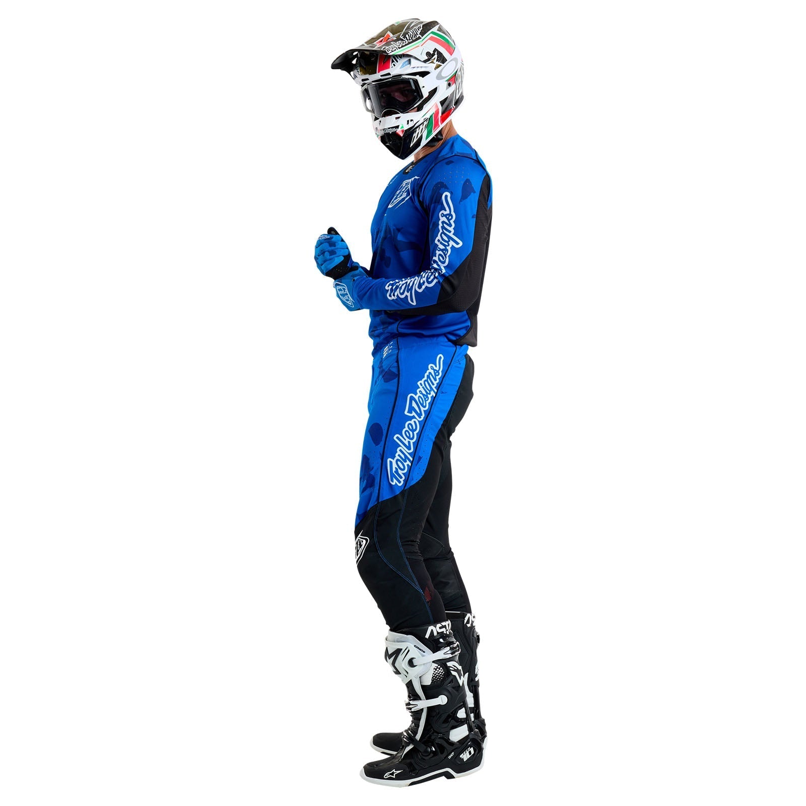 TLD SE Pro Jersey Blotted Bright Blue