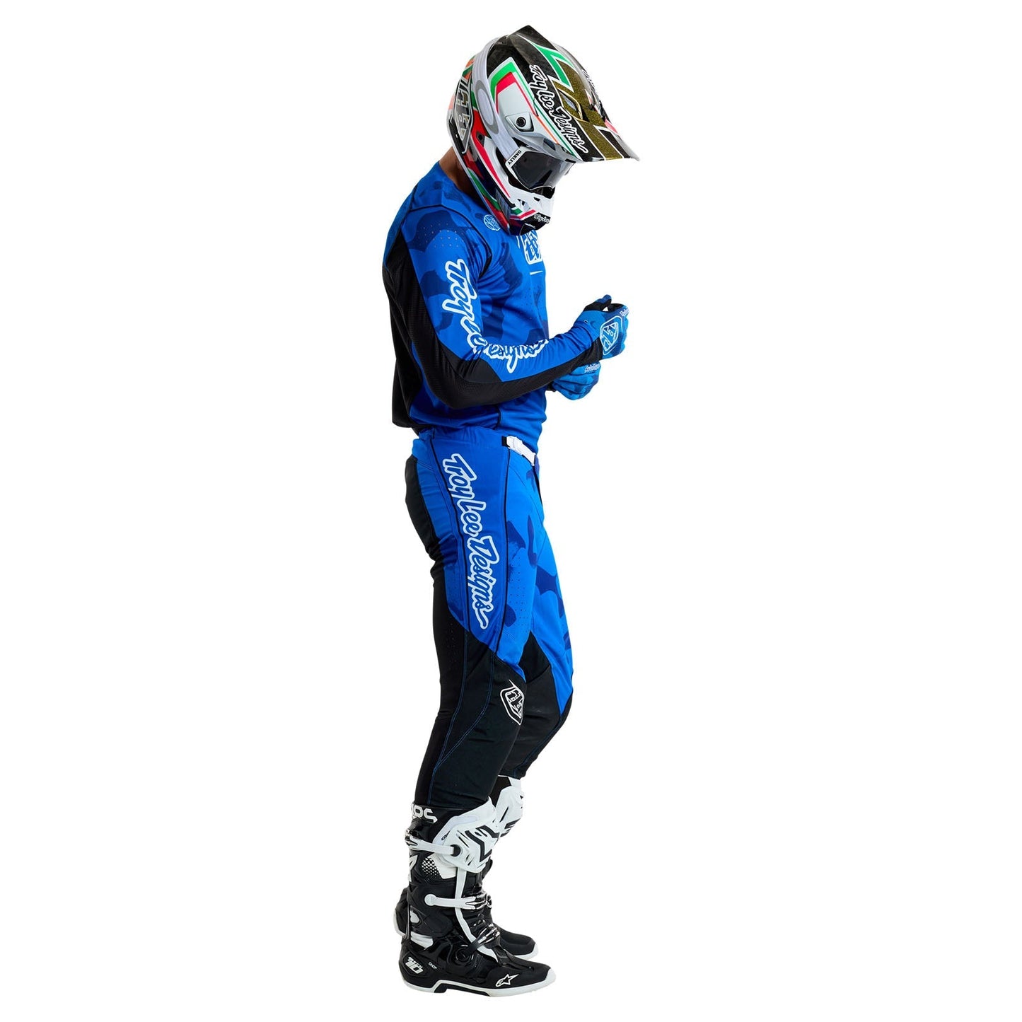 TLD SE Pro Jersey Blotted Bright Blue