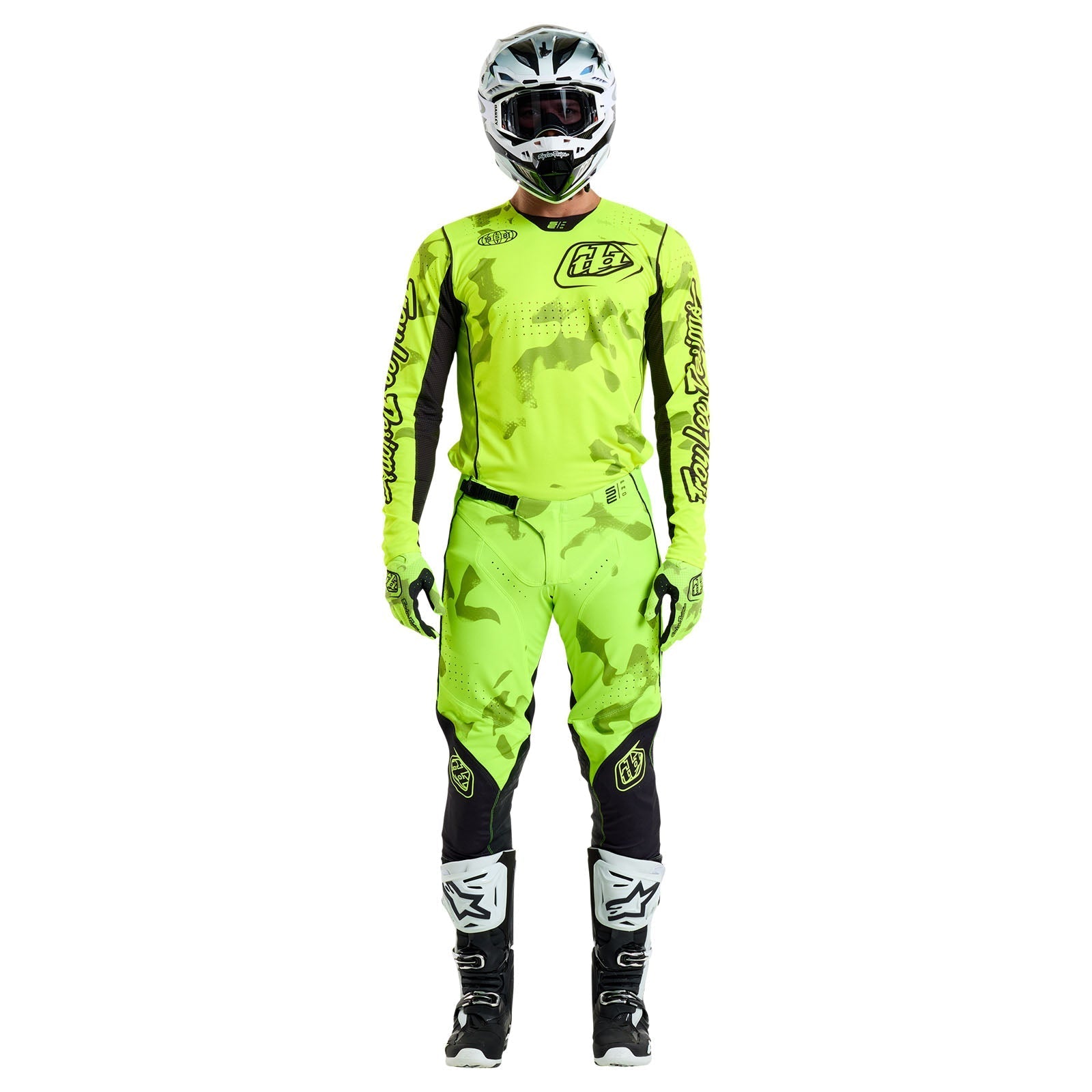 TLD SE Pro Jersey Blotted Flo Yellow
