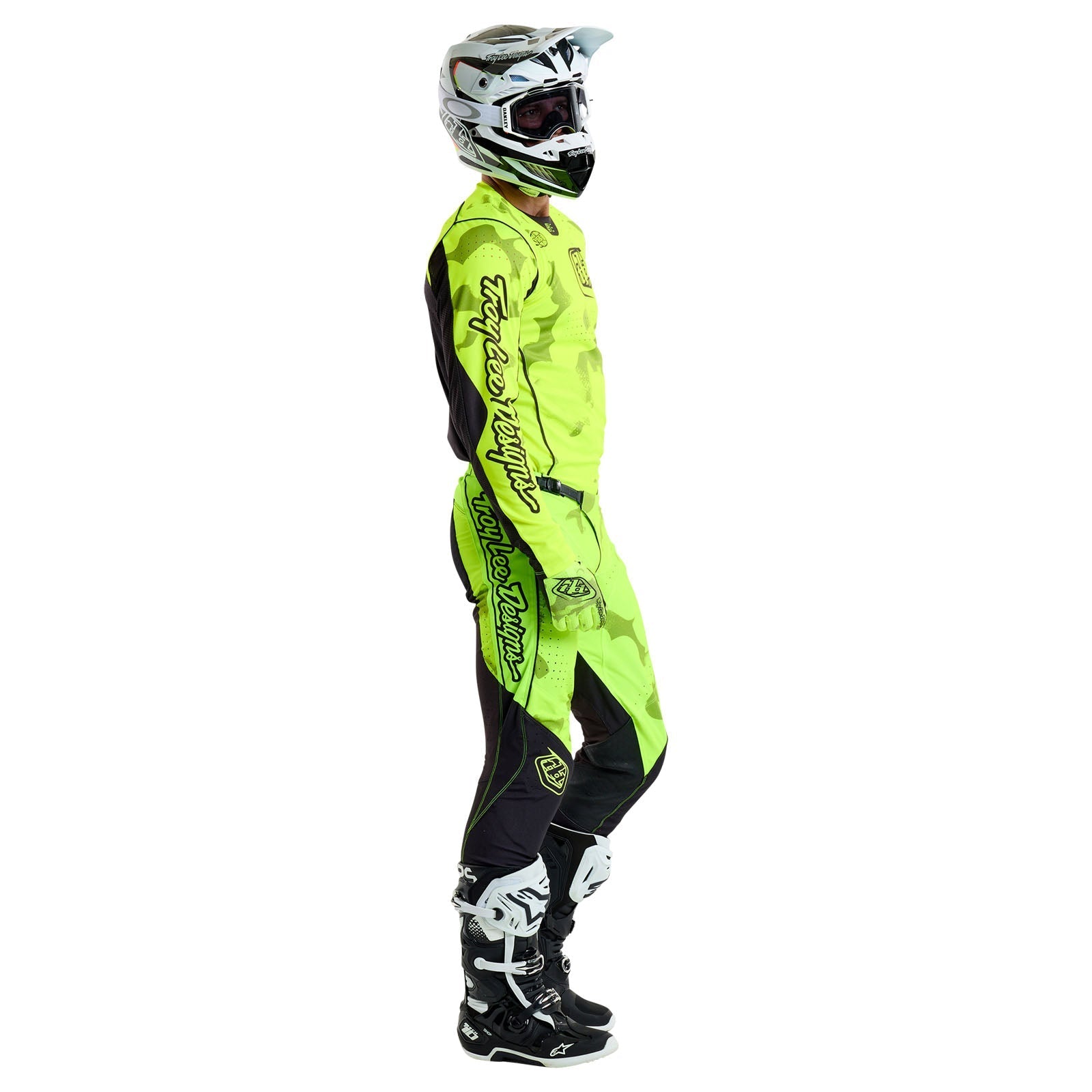 TLD SE Pro Jersey Blotted Flo Yellow