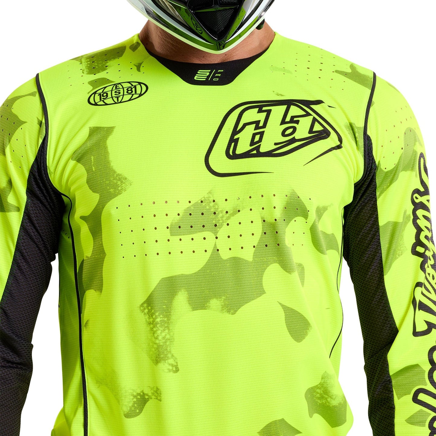 TLD SE Pro Jersey Blotted Flo Yellow