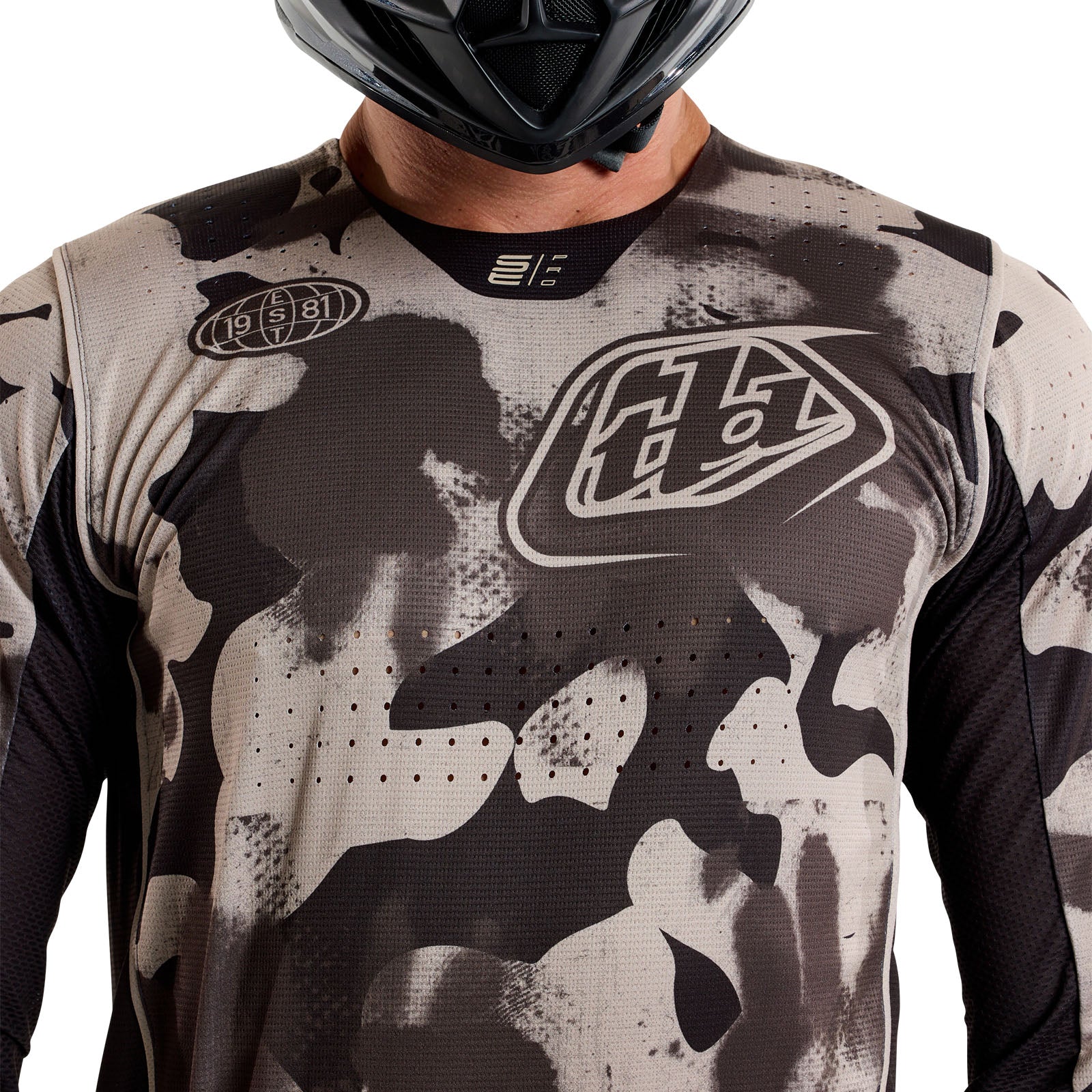 TLD SE Pro Jersey Blotted Phantom / Taupe