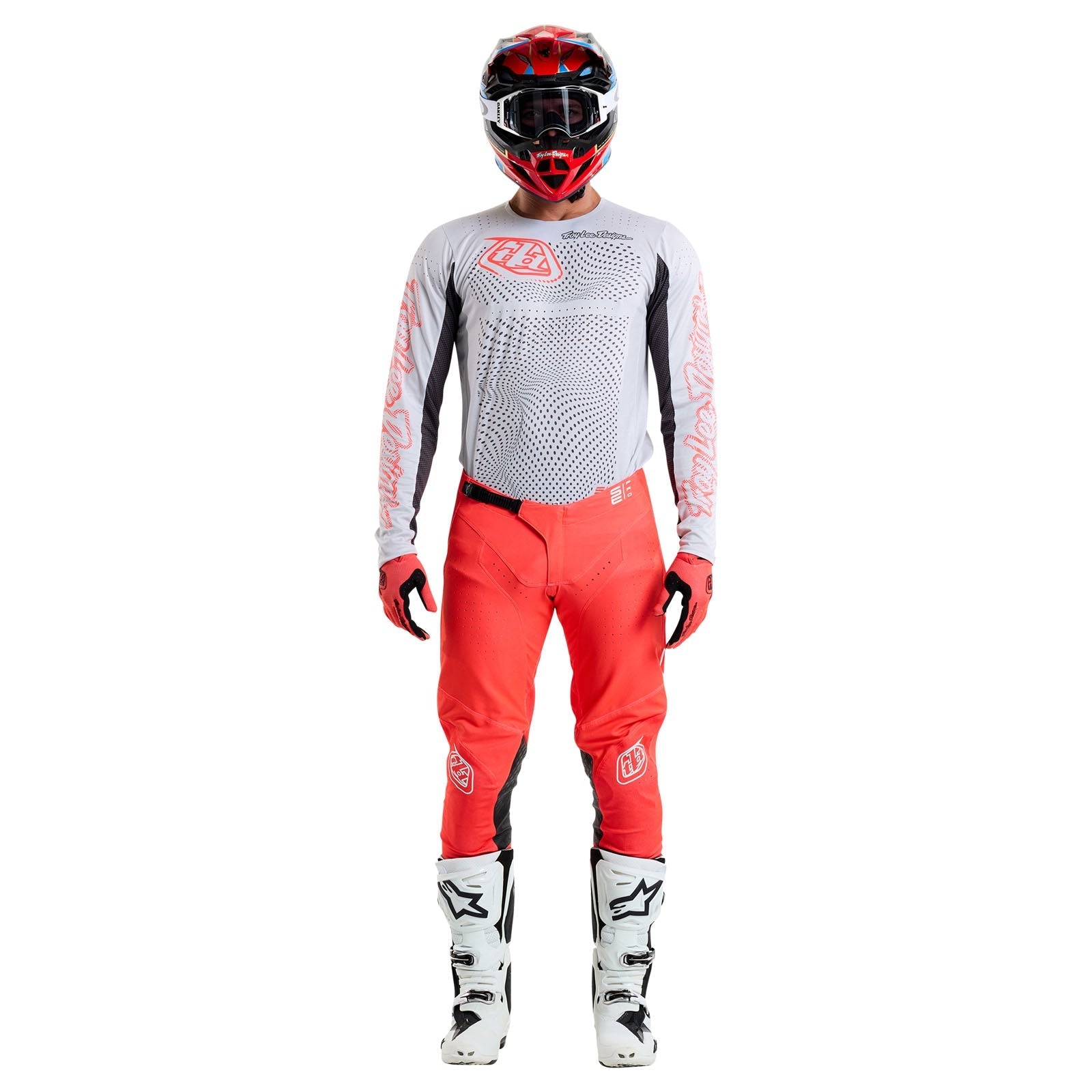 TLD SE Pro Jersey Vectra Chalk