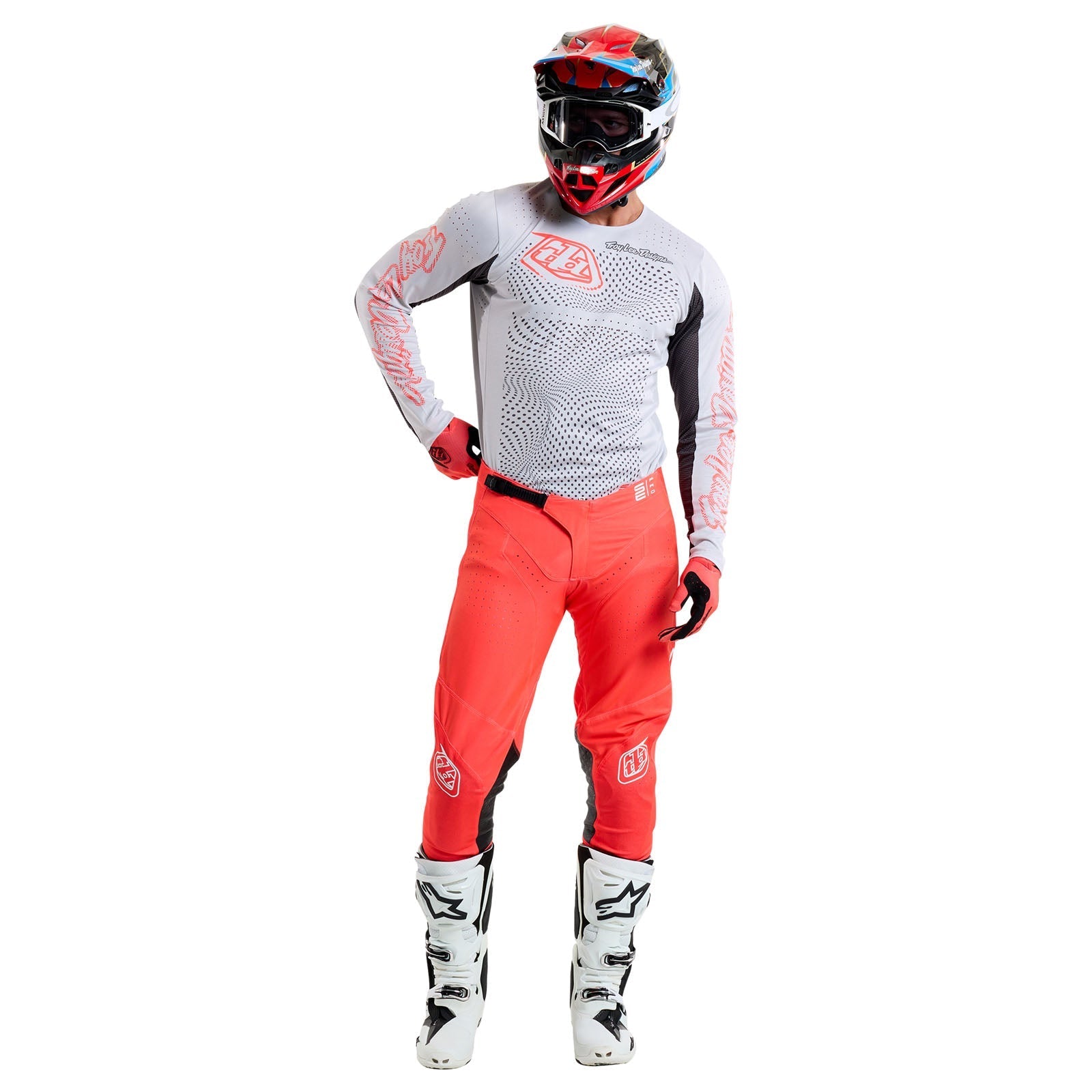 TLD SE Pro Jersey Vectra Chalk