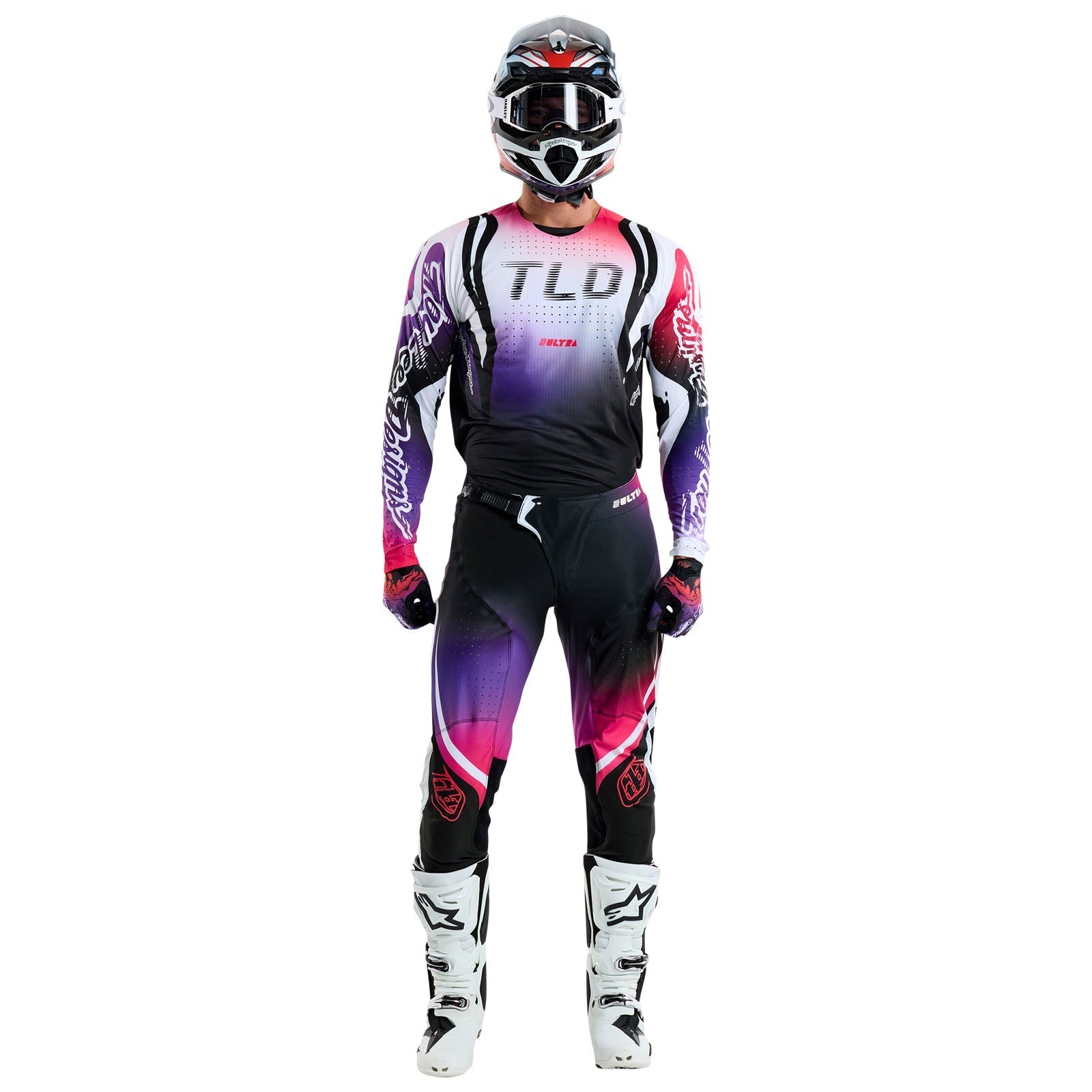 TLD SE Ultra Jersey Drip Black / Purple
