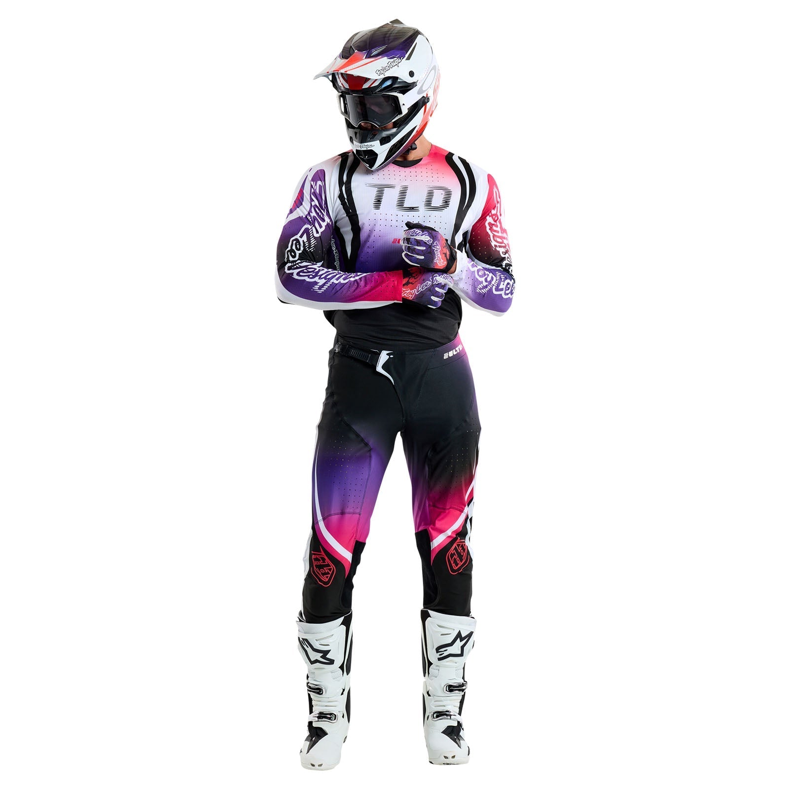 TLD SE Ultra Jersey Drip Black / Purple