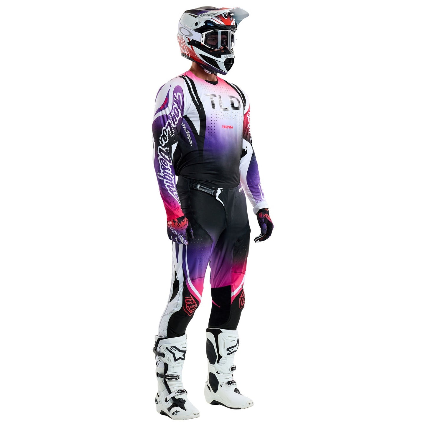 TLD SE Ultra Jersey Drip Black / Purple