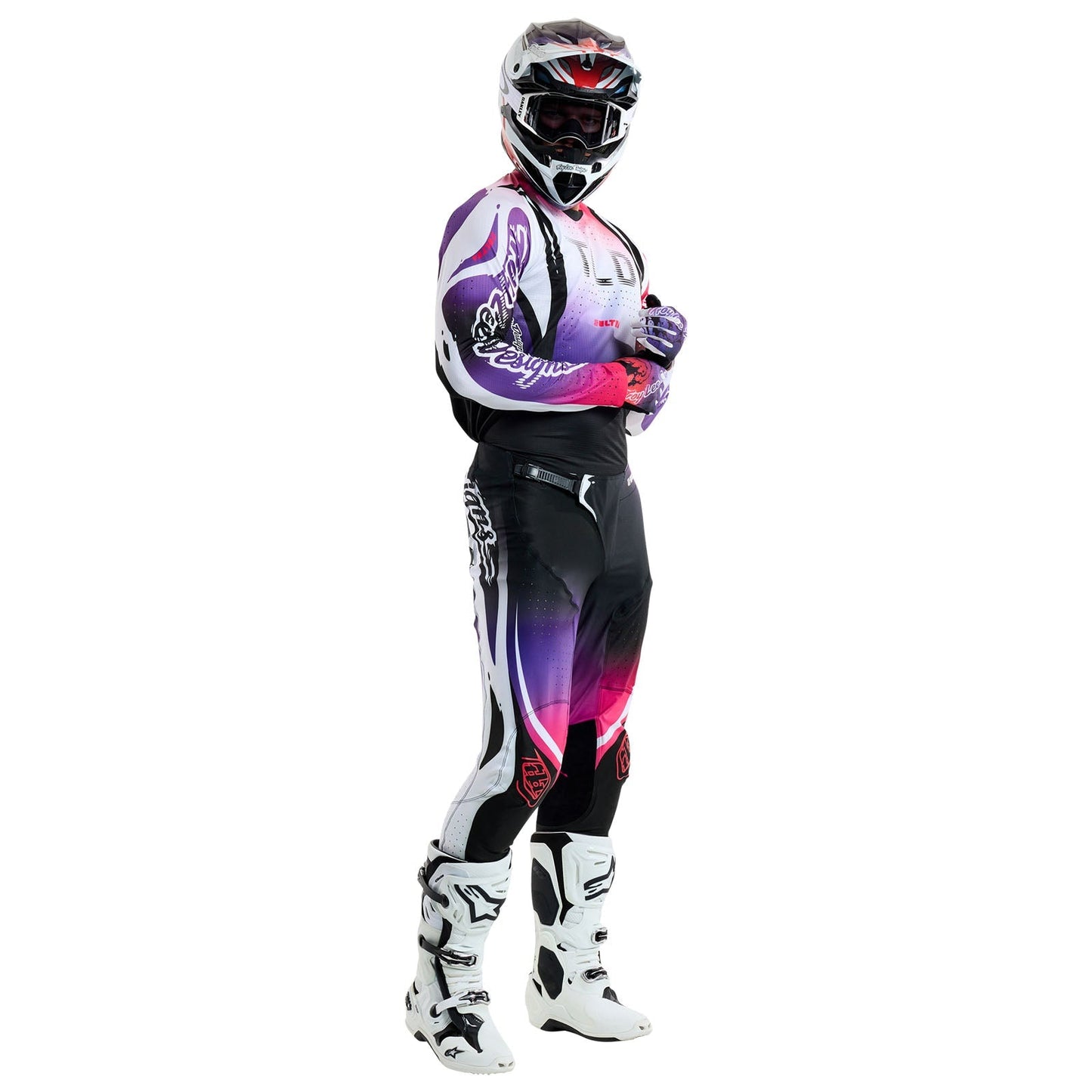 TLD SE Ultra Jersey Drip Black / Purple