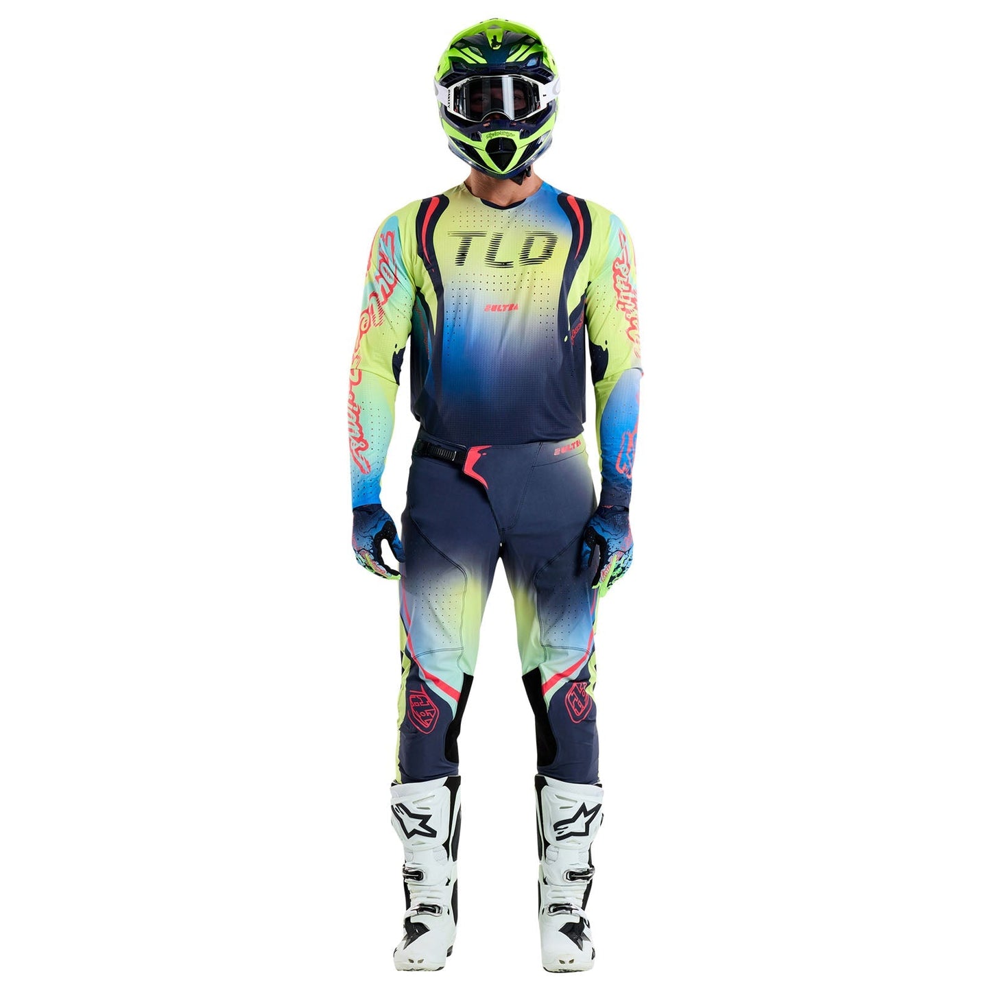 TLD SE Ultra Jersey Drip Glo Yellow / Dark Navy