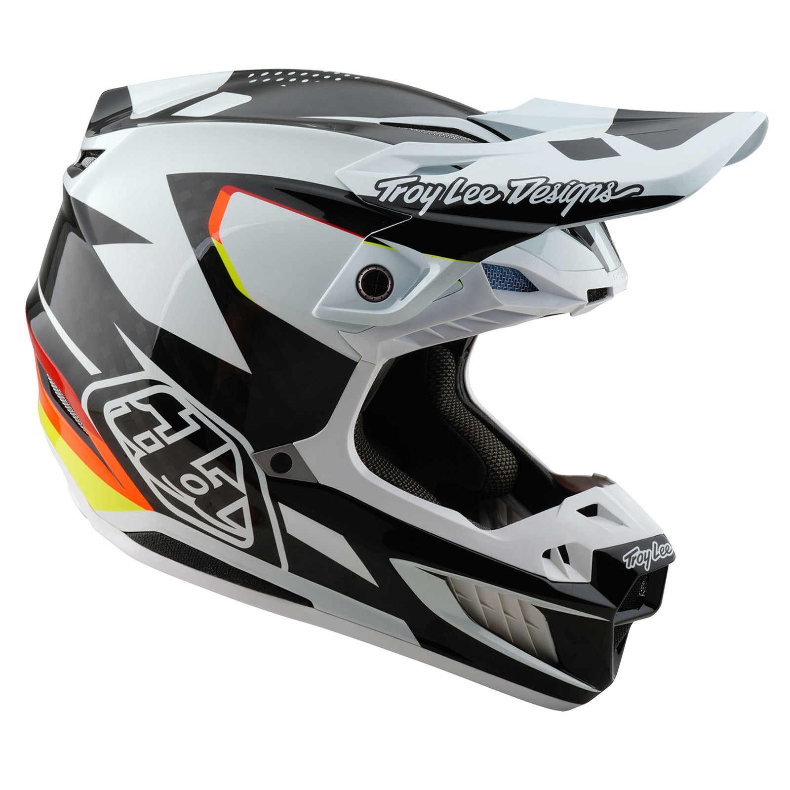 TLD SE5 Carbon Helmet W/MIPS Optic Black