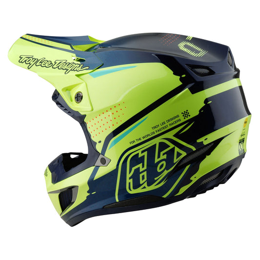 TLD SE5 Composite Helmet W/MIPS Drip Yellow