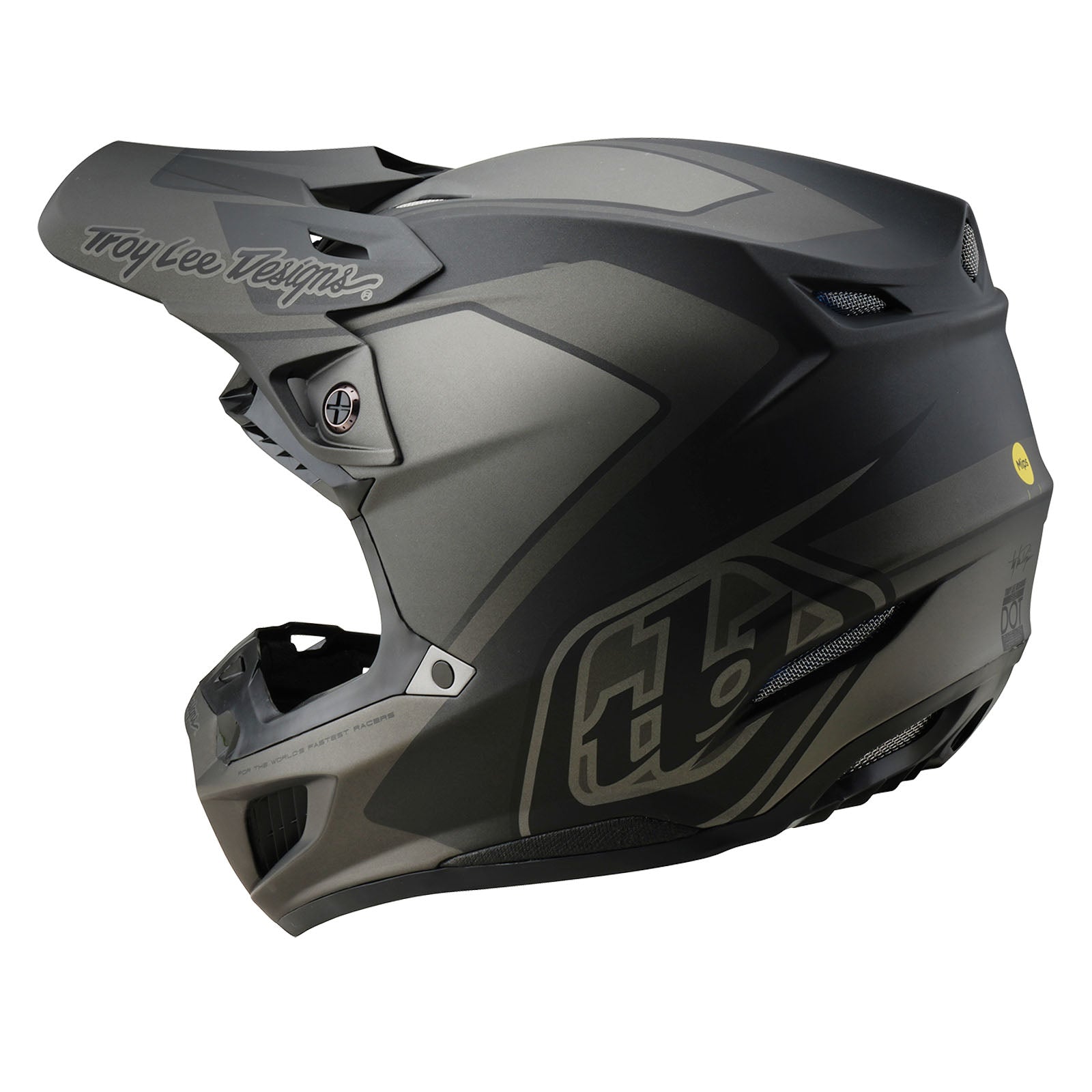 TLD SE5 Composite Helmet W/MIPS Mono Black