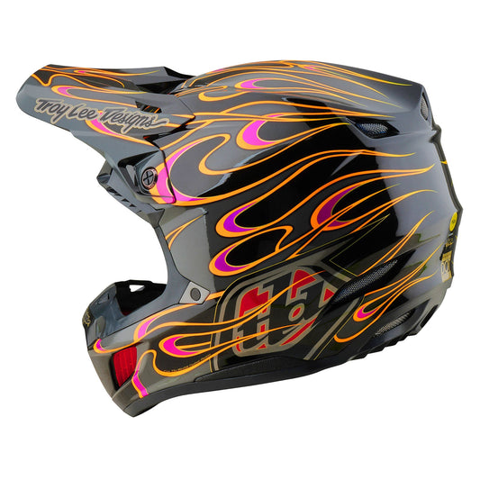 TLD SE5 Composite Helmet W/MIPS Torched Black / Grey