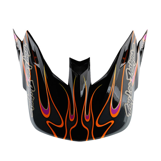 TLD SE5 Visor Torched Black / Grey
