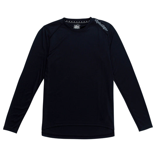 TLD Womens Lilium LS Jersey Mono Black