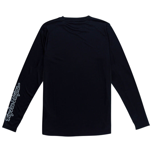 TLD Womens Lilium LS Jersey Mono Black