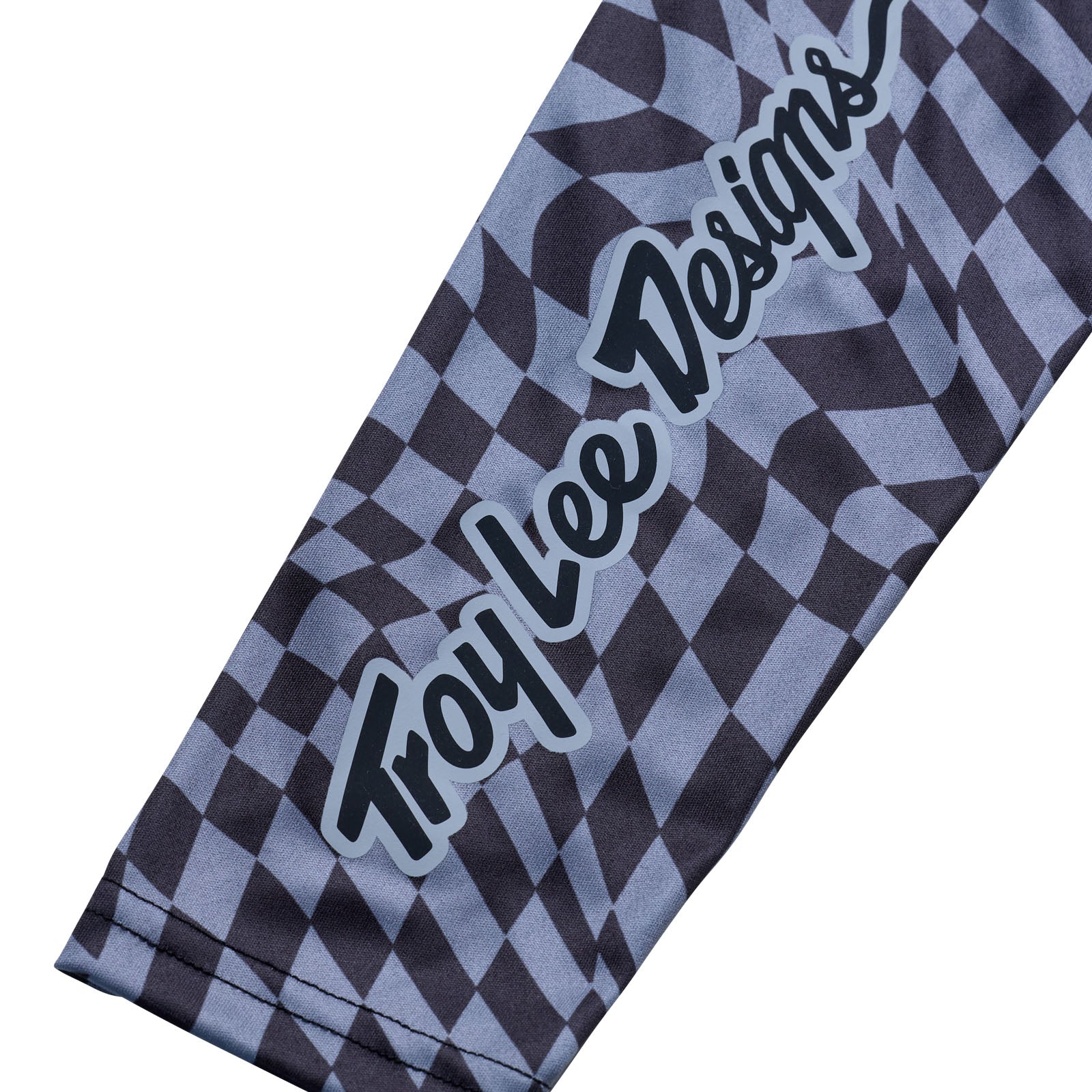 TLD Womens Lilium LS Jersey Twisted Checkers Black / Grey