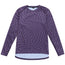 TLD Womens Lilium LS Jersey Twisted Checkers Deep Purple